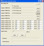 DVD Author ActiveX OCX SDK screenshot